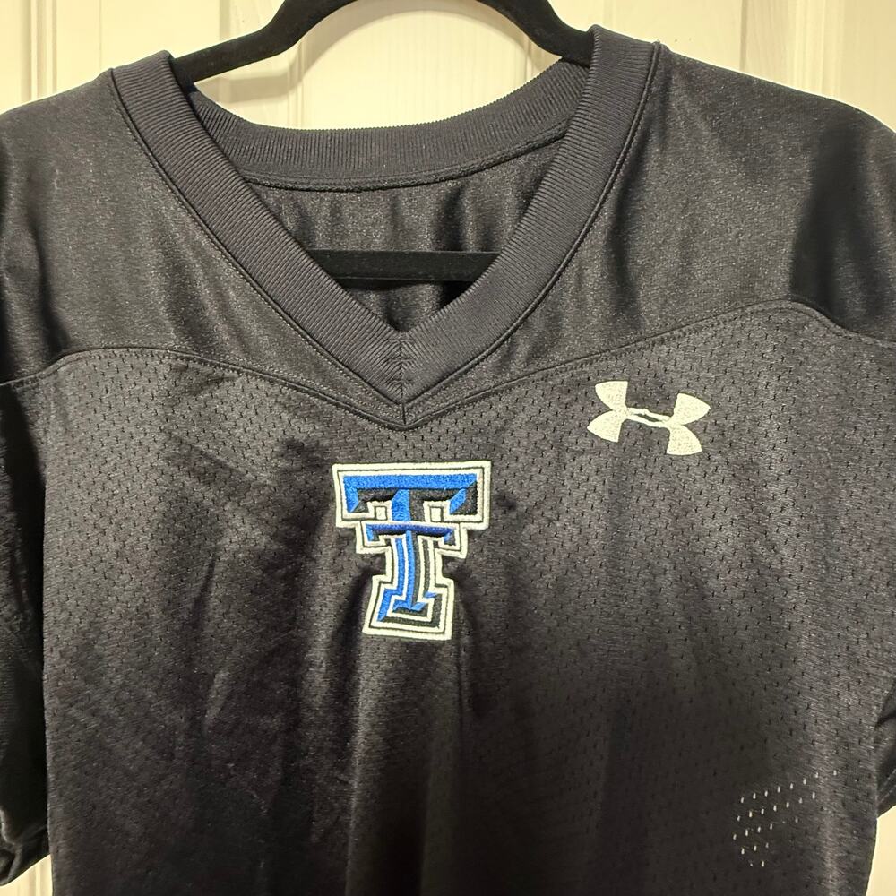 Under Armour Texas Tech Football Jersey Black Size MD Authentic Game Practice